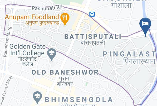 Kathmandu - Hotel Maharaja Maps