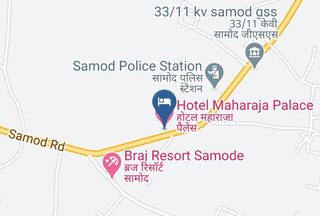 Chomu Sub District - Hotel Maharaja Palace Maps