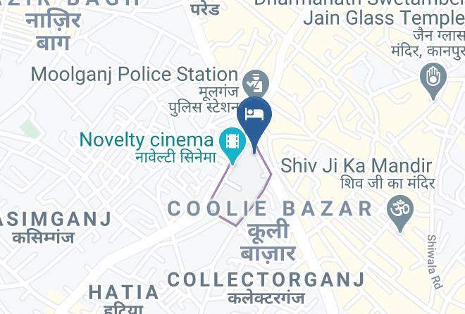 Kanpur - Hotel Maharaja Palace Maps