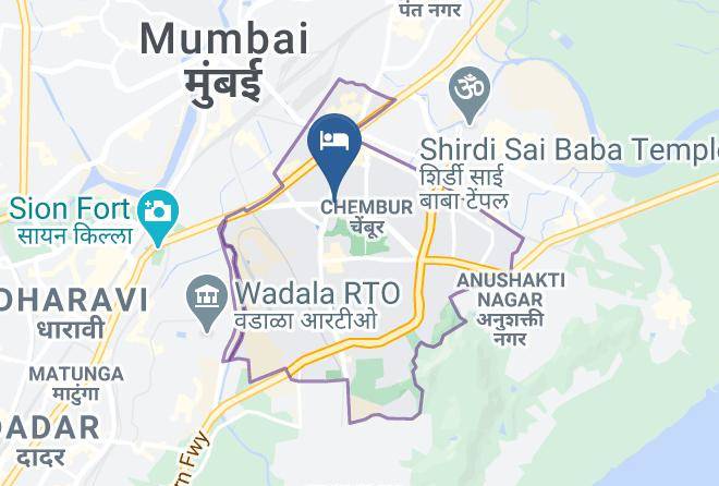 Mumbai - Hotel Maharana Inn Hotels In Mumbai Chembur Maps