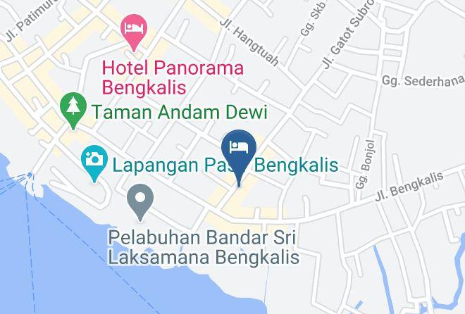 Bengkalis Regency - Hotel Mahendra Maps