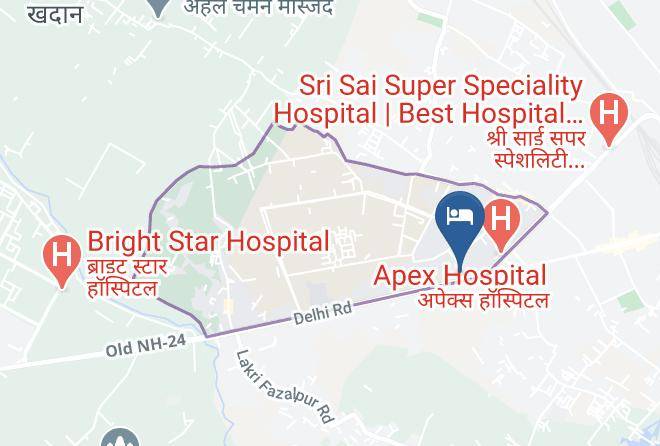 Moradabad - Hotel Mahesh Maps