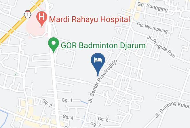 Kudus Regency - Hotel Mahkota Maps