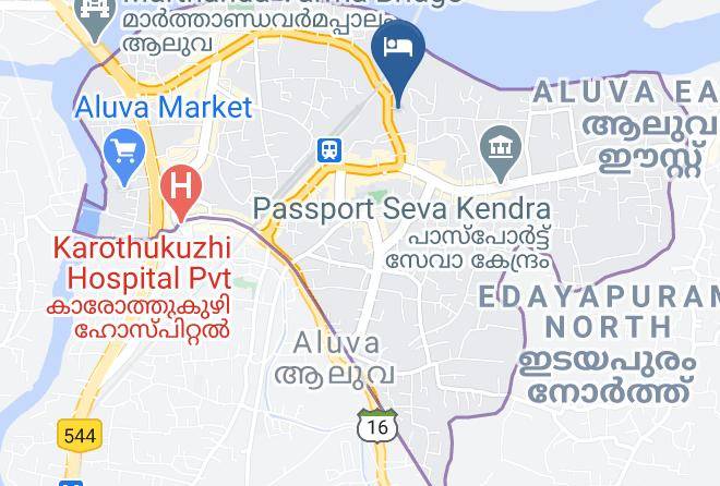 Alwaye - Hotel Mahnami Maps
