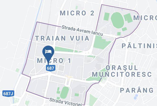 Hunedoara - Hotel Maier Maps
