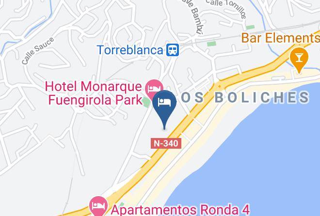 Hotel Mainare Playa Map
