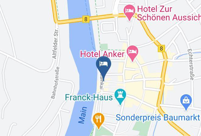 Main Spessart - Hotel Mainblick Maps
