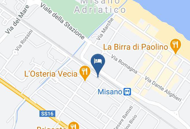 Rimini - Hotel Maioli Maps