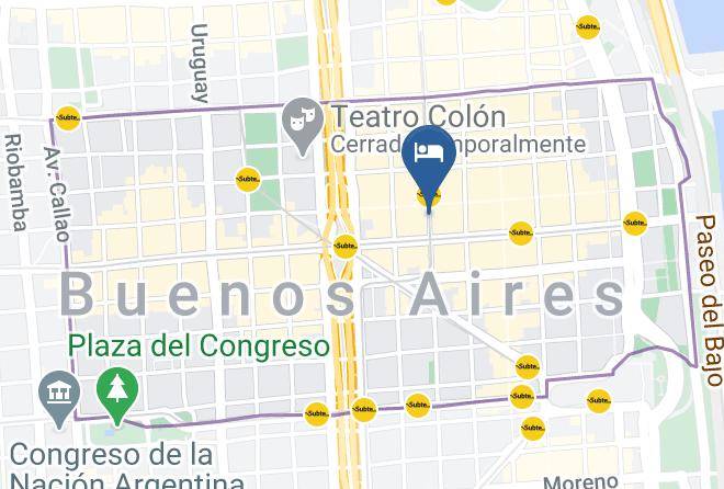 San Nicolas - Hotel Maipo Maps