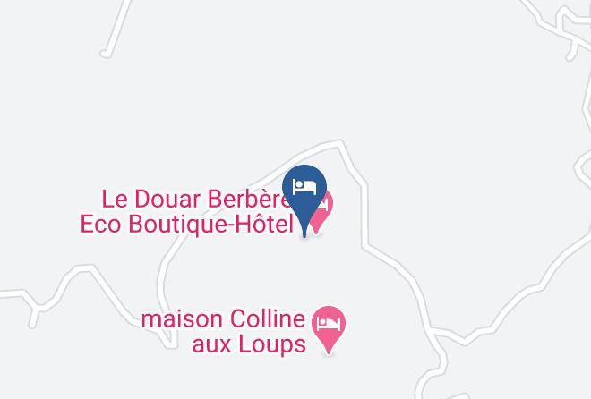Marrakesh Tensift El Haouz - Hotel Maison D'hote Le Douar Berbere Maps
