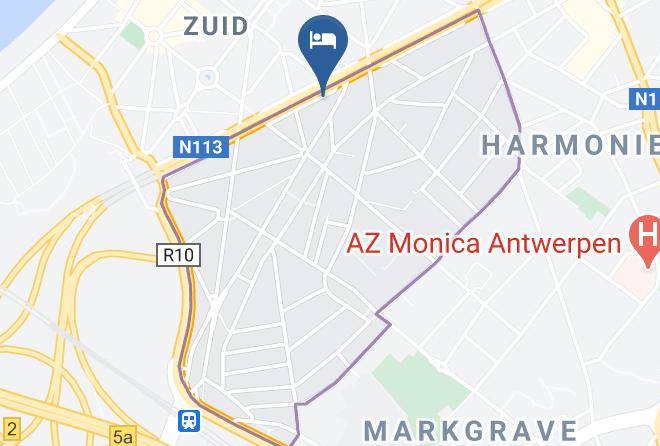 Antwerp - Hotel Maison D'or Maps