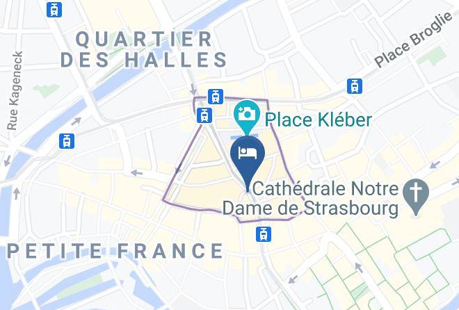 Bas Rhin - Maison Rouge Strasbourg Hotel & Spa Autograph Collection Maps