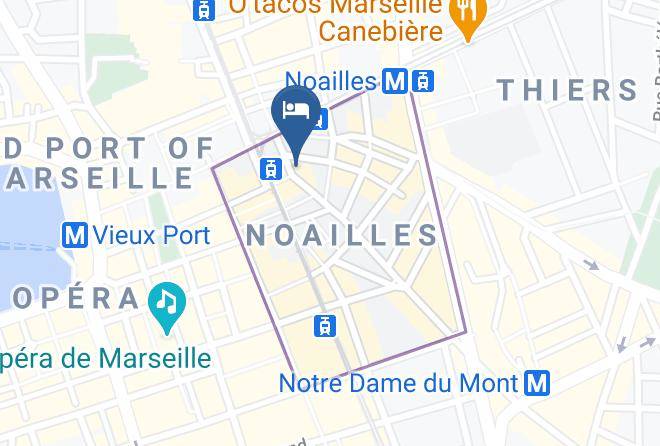 Bouches Du Rhone - Hotel Maison Saint Louis Maps