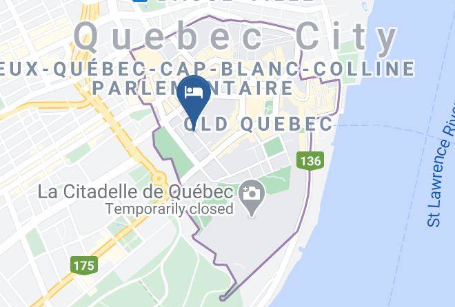 Hotel Maison Ste Ursule Map