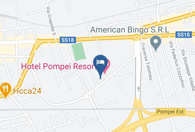 Naples - Hotel Maiuri Pompei Maps