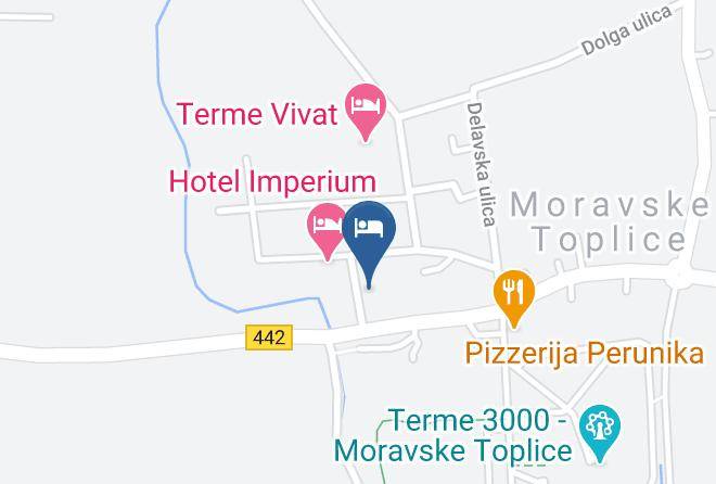 Moravske Toplice - Hotel Maj Inn Maps