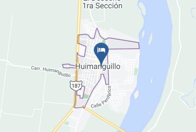 Huimanguillo - Hotel Maja Maps