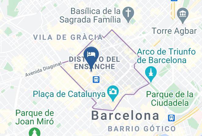 Barcelona - Hotel Majestic Maps