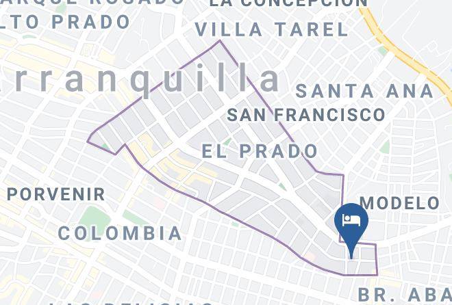 Barranquilla - Hotel Majestic Maps