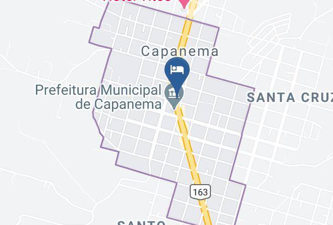 Capanema - Hotel Majestic Maps