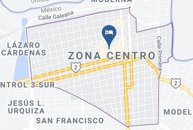 Matamoros Municipality - Hotel Majestic Maps