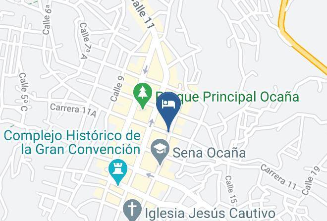Ocana - Hotel Majestic Maps