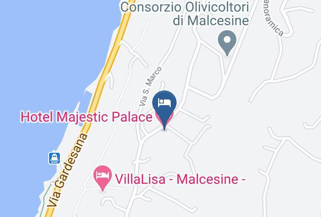 Verona - Hotel Majestic Palace Maps