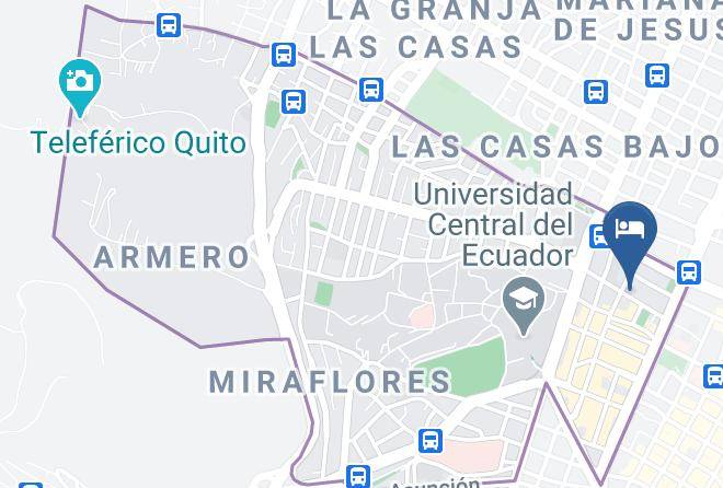 Distrito Metropolitano De Quito - Hotel Majestic Quito Maps