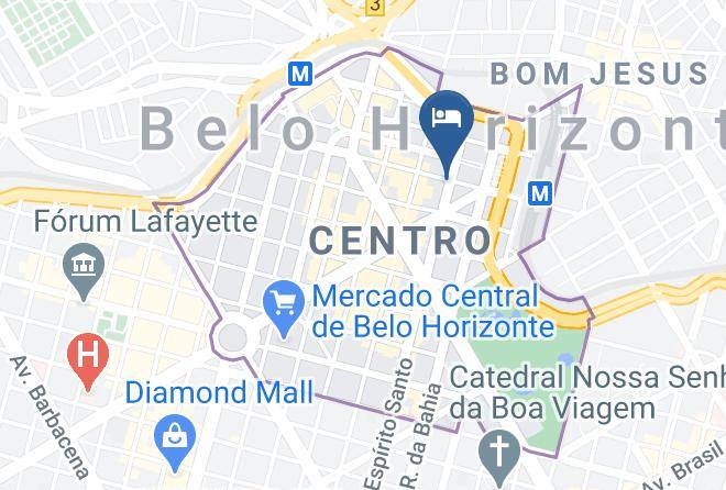 Belo Horizonte - Hotel Majestyc Maps