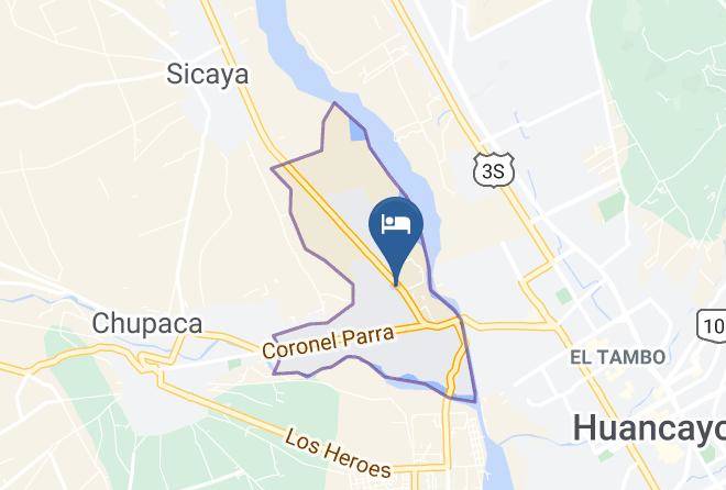 Huancayo - Hotel Majhami Maps