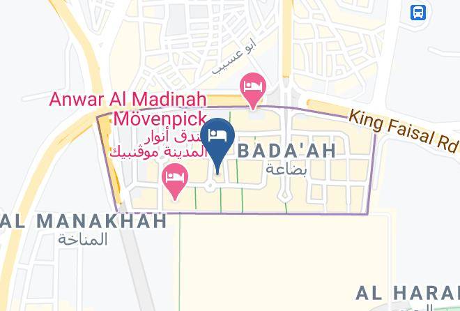 Medina - Hotel Majlis Grand Mercure Madinah Maps