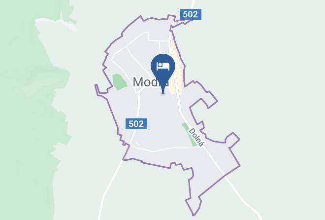 Pezinok - Hotel Majolika Maps