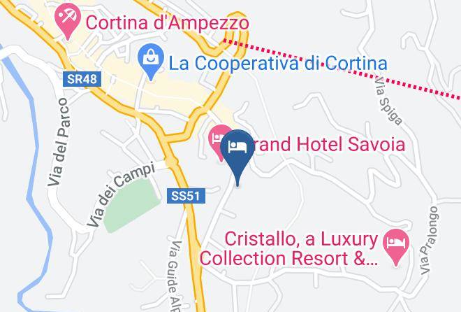Belluno - Hotel Majoni Maps