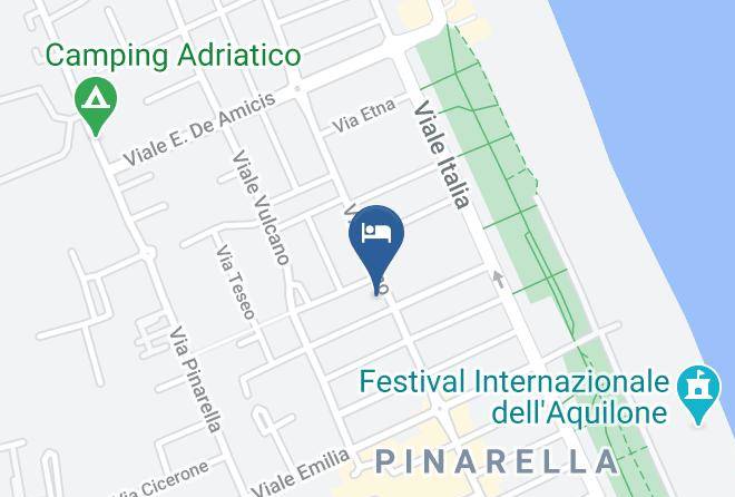 Hotel Major Cervia Map