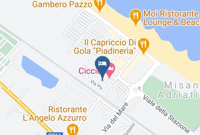 Rimini - Hotel Majorca Di Deluca Gambini Giancarlo & C Snc Maps