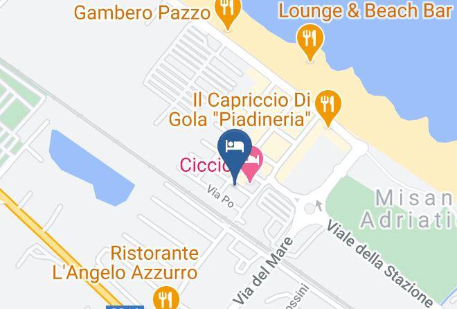 Rimini - Hotel Majorca Maps