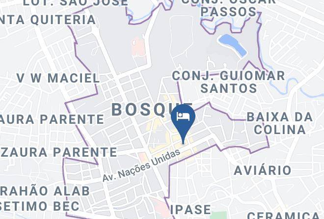 Rio Branco - Hotel Maju Maps