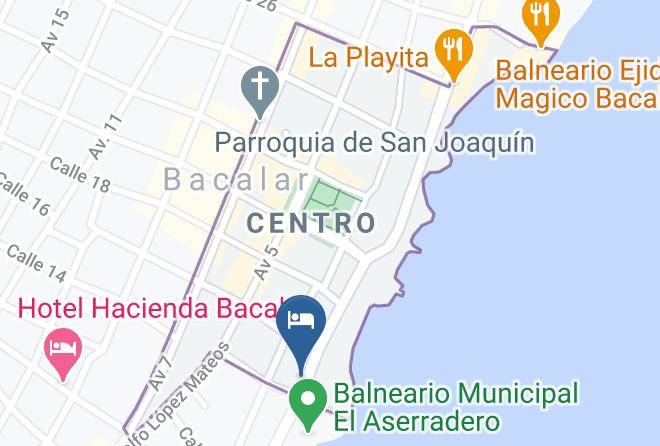 Bacalar - Hotel Makaaba Eco Boutique Maps