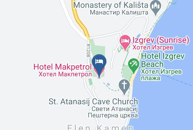 Struga - Hotel Makpetrol Maps