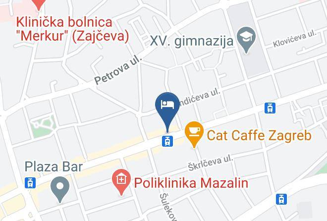Zagreb - Hotel Maksimir Maps