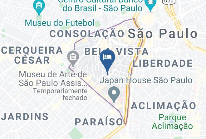 Sao Paulo Jardim Bela Vista - Hotel Solar Bela Vista Maps