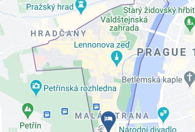 Prague - Hotel Mala Strana Maps