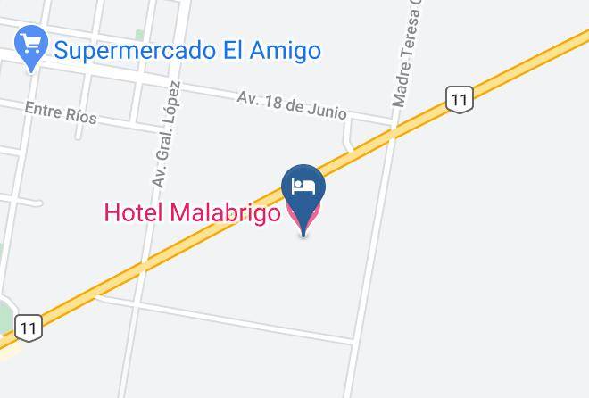 Reconquista - Hotel Malabrigo Maps