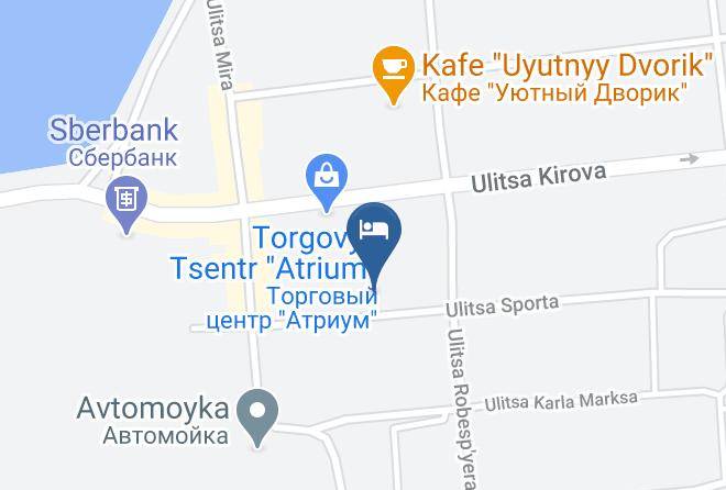 Votkinsk - Hotel Malachite Maps