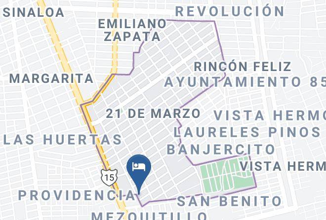 Culiacan - Hotel Malaga Maps