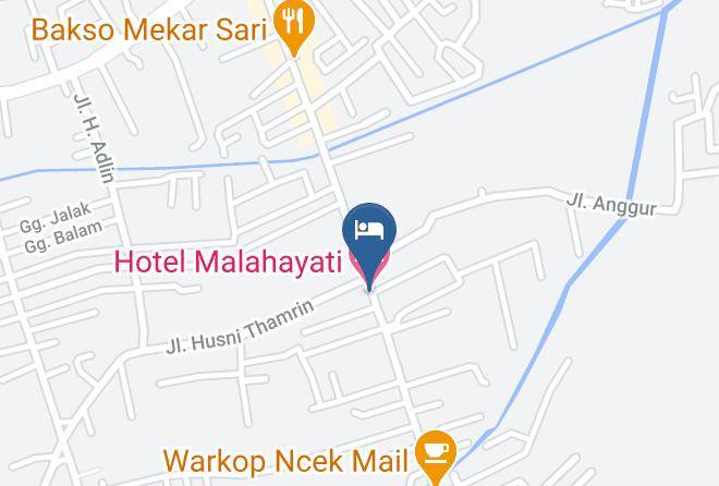 Kota Asahan - Hotel Malahayati Maps
