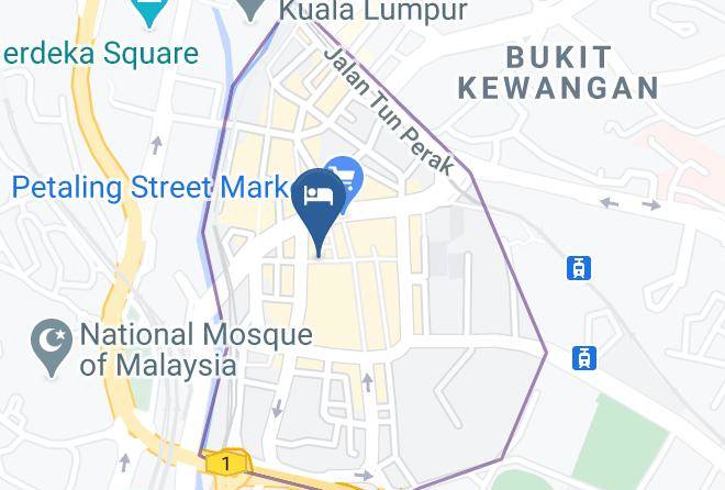 Kuala Lumpur - Hotel Malaya Maps