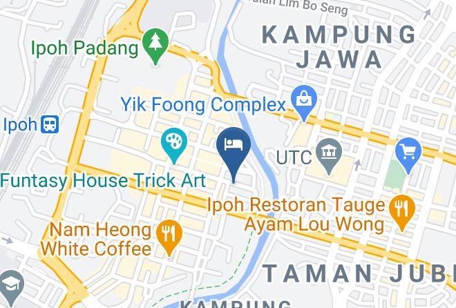 Hotel Malaya Taiping Map