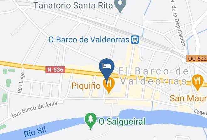 Ourense - Hotel Malecon Maps