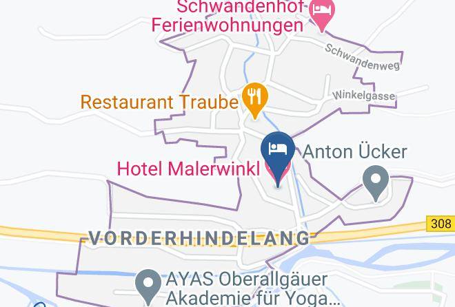 Oberallgau - Hotel Malerwinkl Maps